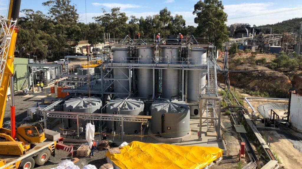 Gold Mine Wastewater Treatment Plant, Australia Clean TeQ Water
