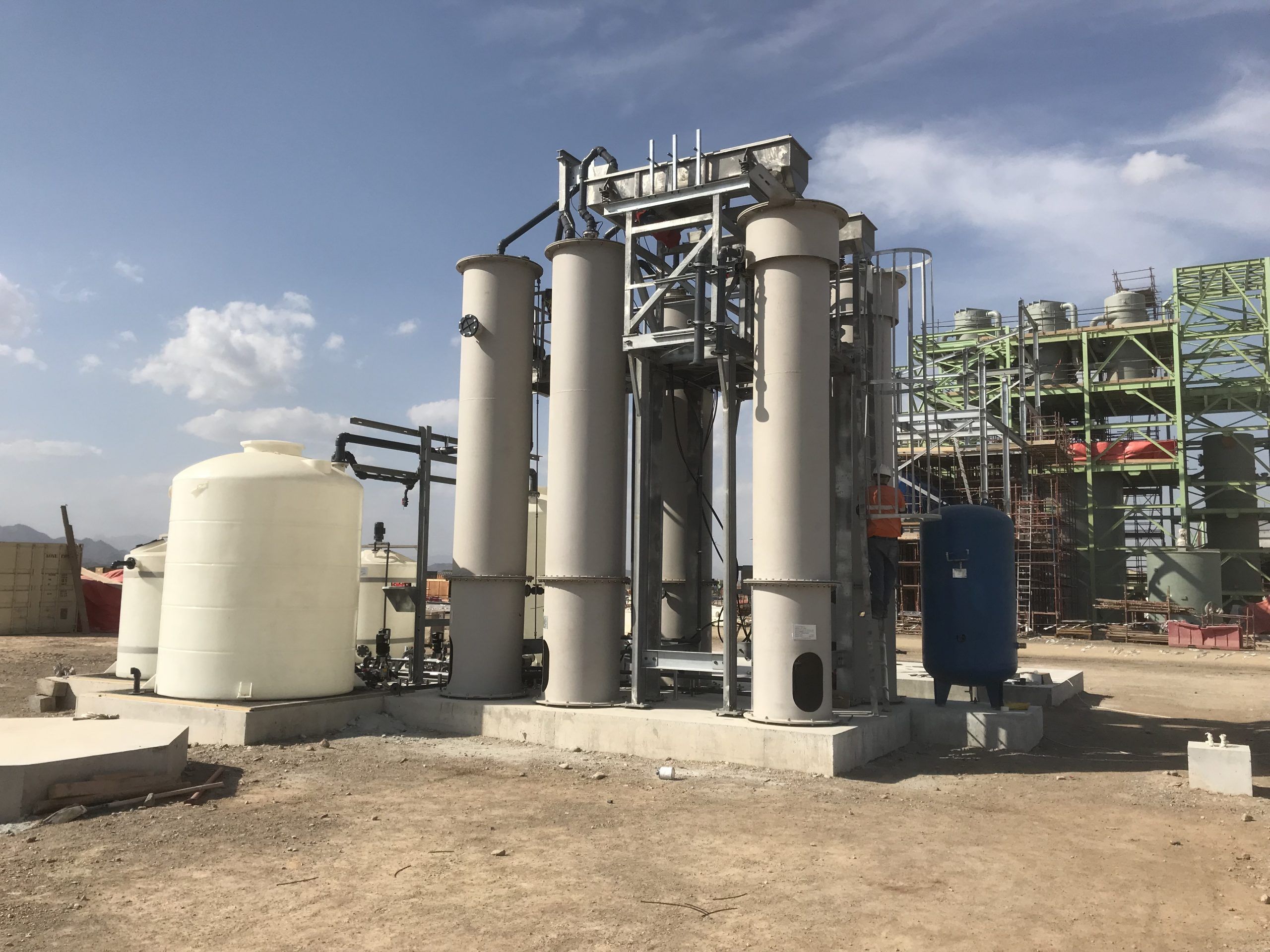 Processing Plant Water Treatment, Oman Clean TeQ Water
