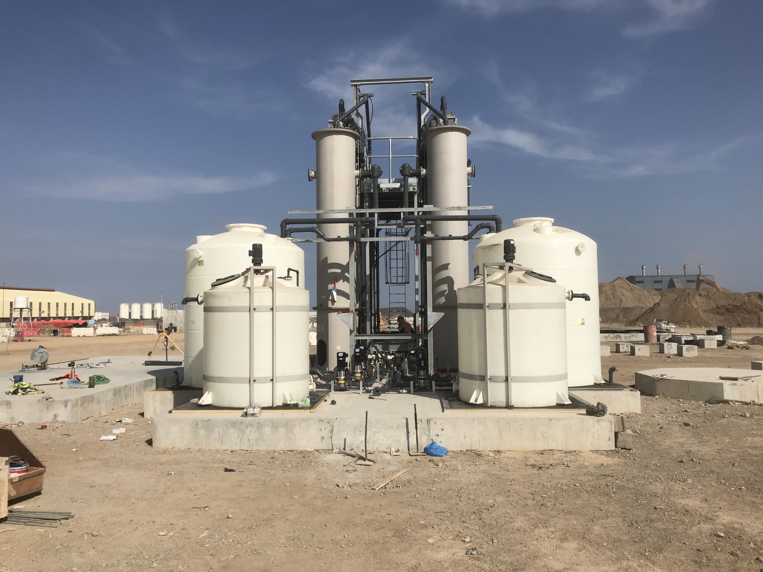 Processing Plant Water Treatment, Oman Clean TeQ Water