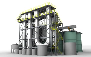Resin In Pulp Plant 1