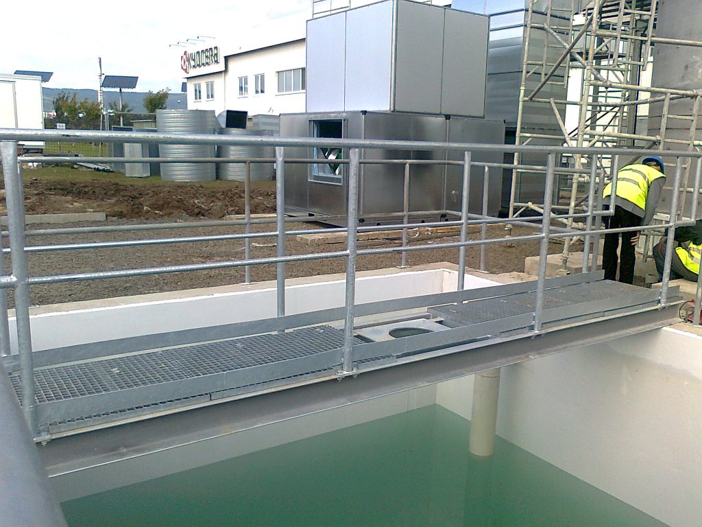 bioreaktor Treatment of Wastewater for VOC and BOD, Czech Republic