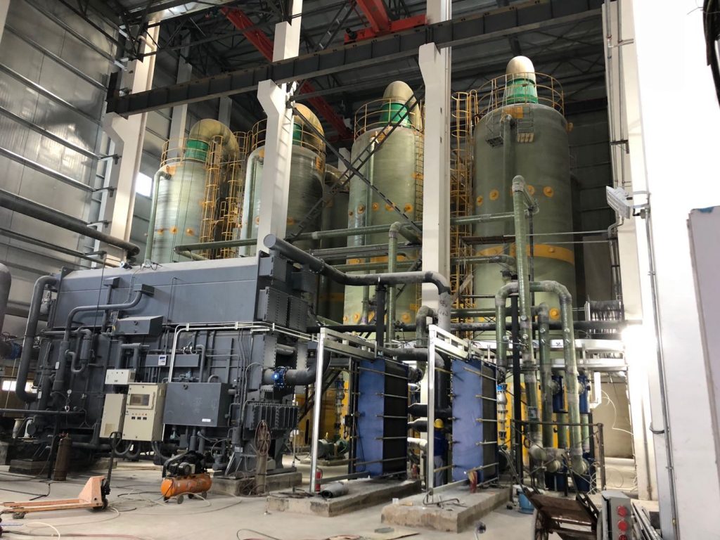 371611242726570111 Waste Heat Evaporation and Crystallisation Plant, China