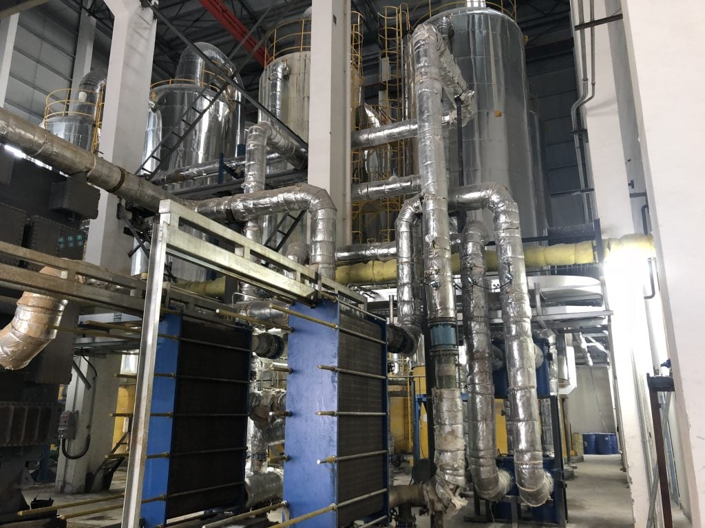 IMG_5902 Waste Heat Evaporation and Crystallisation Plant, China