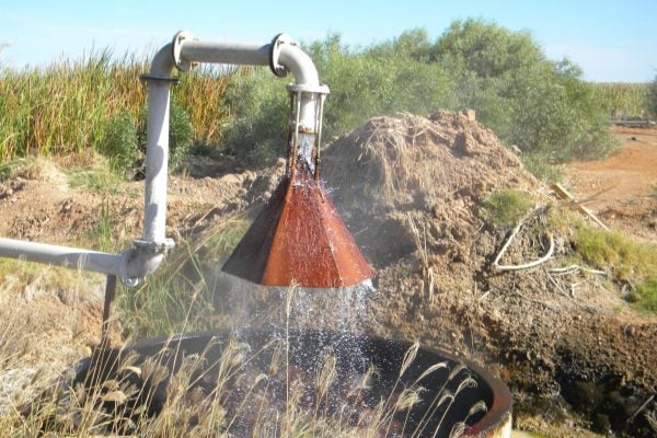 Ground water treatment