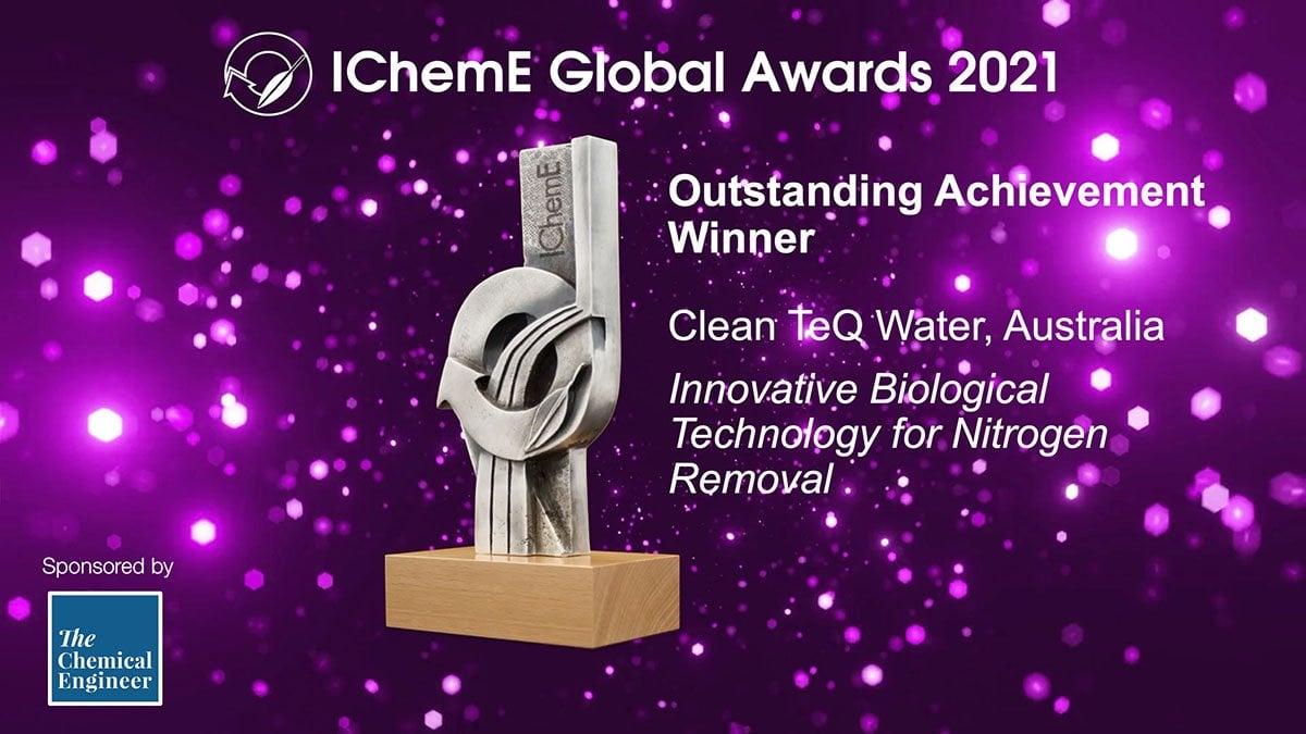 Clean TeQ Water Wins Outstanding Achievement Award