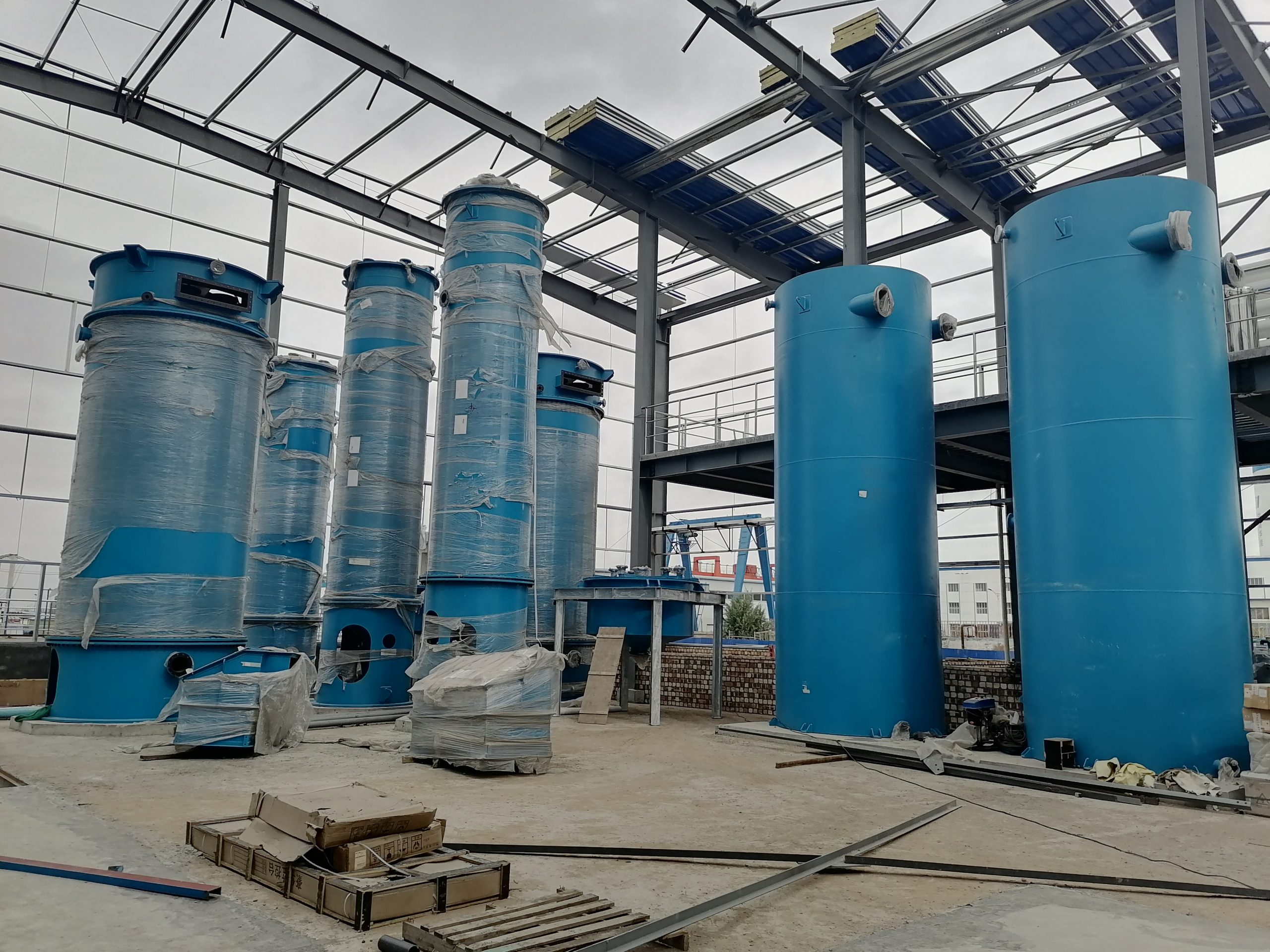 Installation Commences for Ordos BIONEX™ Nitrate Removal Plant