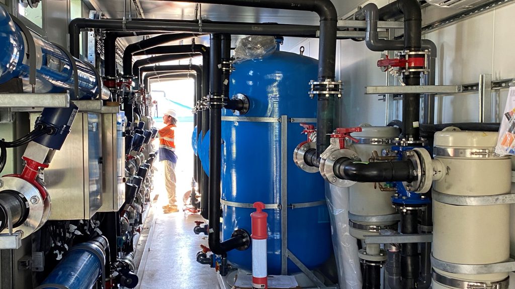 Inside-Koumala Bore Water Softening Plant, Australia