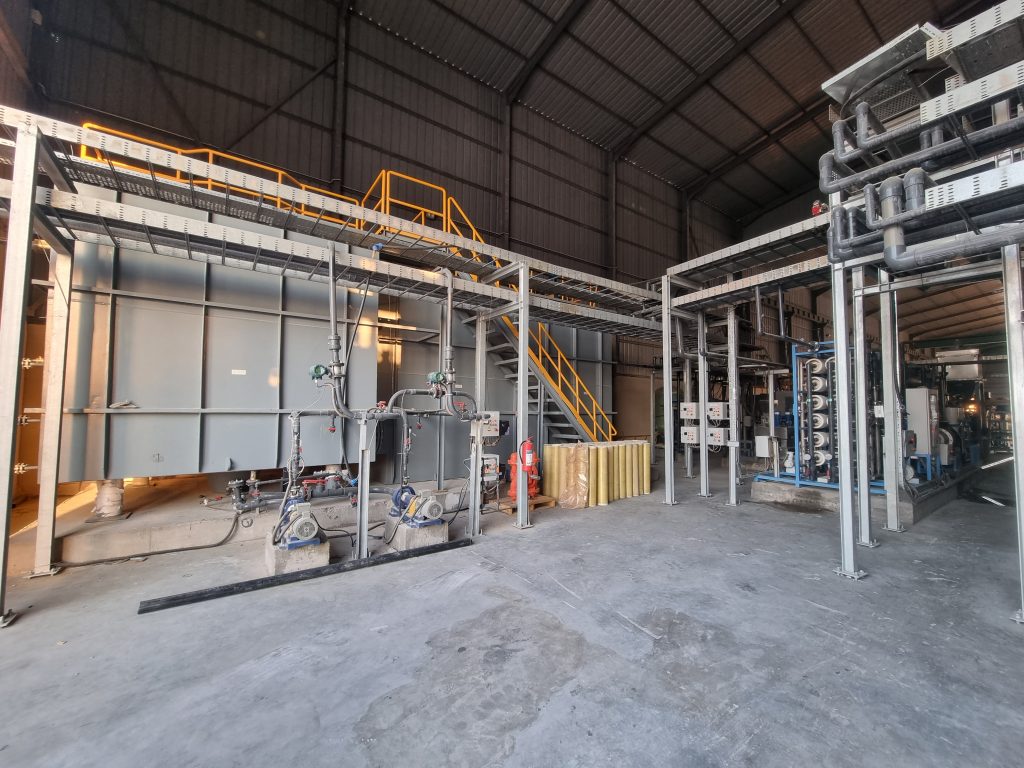 Precipitation and RO areas Oil and Gas Sulphate Removal Plant, Middle East