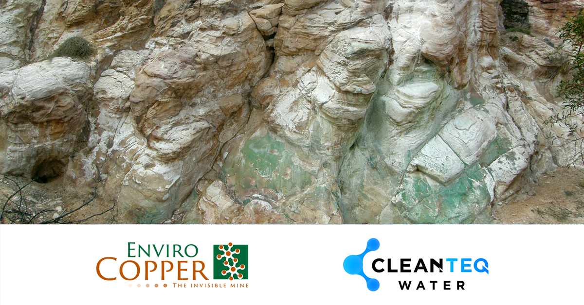 Clean TeQ Water Engaged by EnviroCopper to Demonstrate Unique CLEAN-IX® Metal Recovery Technology