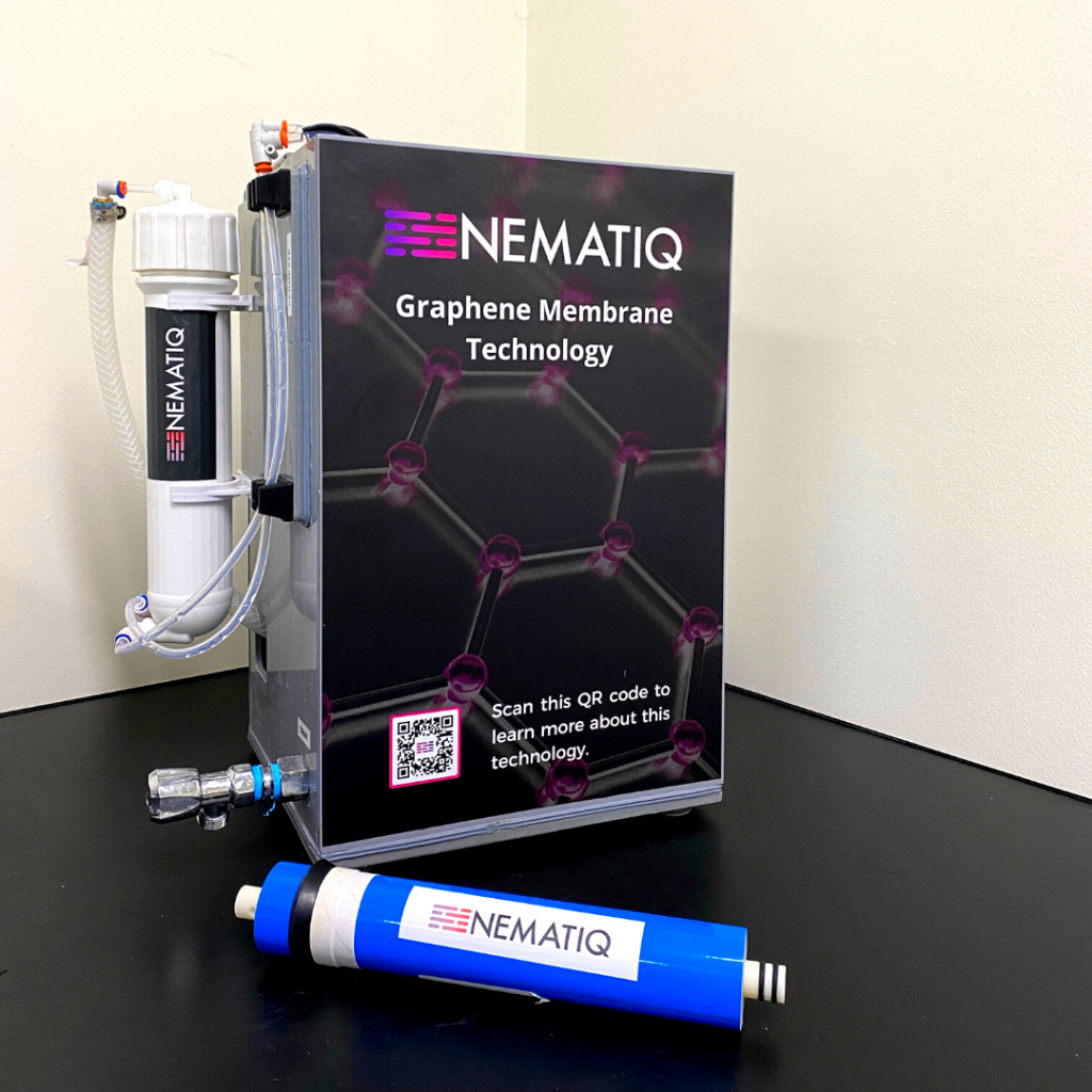 NematiQ Manufactures Groundbreaking Graphene Membrane at Commercial Scale