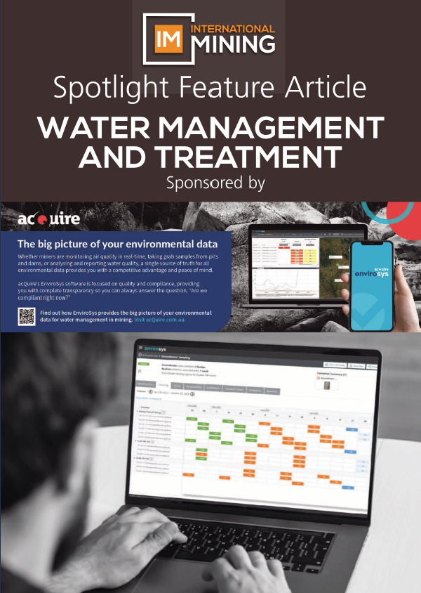 Clean TeQ Water and Future Element Featured in "International Mining" Article