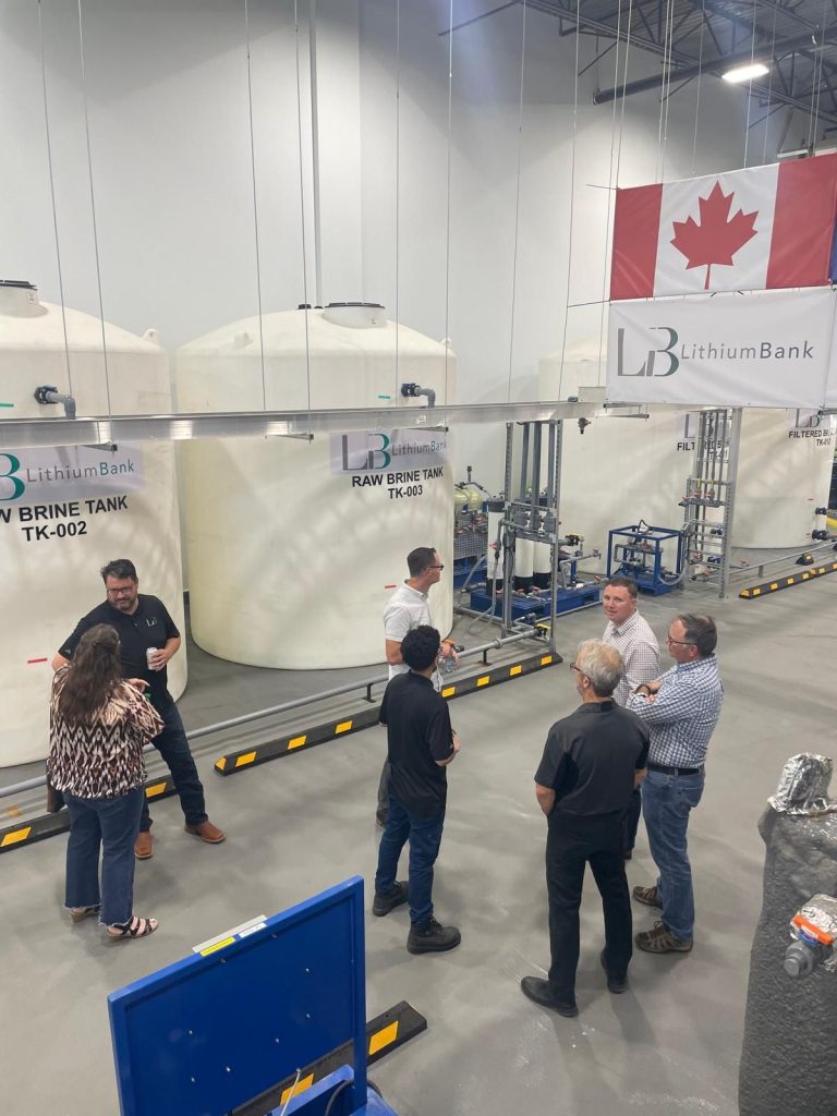 LB-3 LithiumBank Opens cDLE® Pilot Plant in Canada