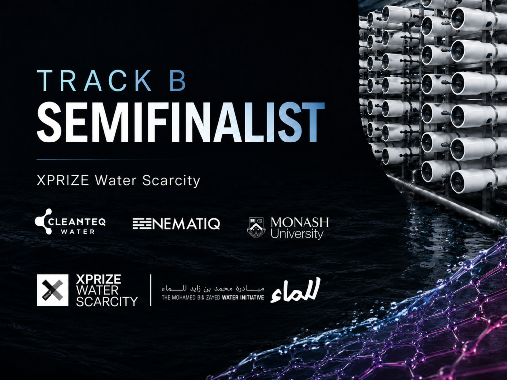Graphene-Enhanced Desalination Membrane Technology Advances to XPRIZE Water Scarcity Semifinals