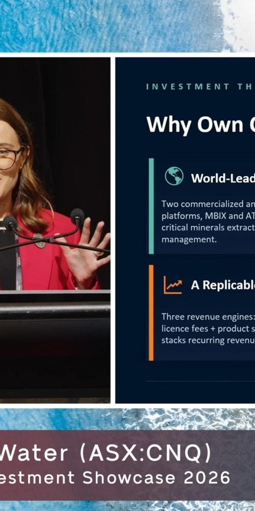 Clean TeQ Water Presents at Gold Coast Investment Showcase 2026