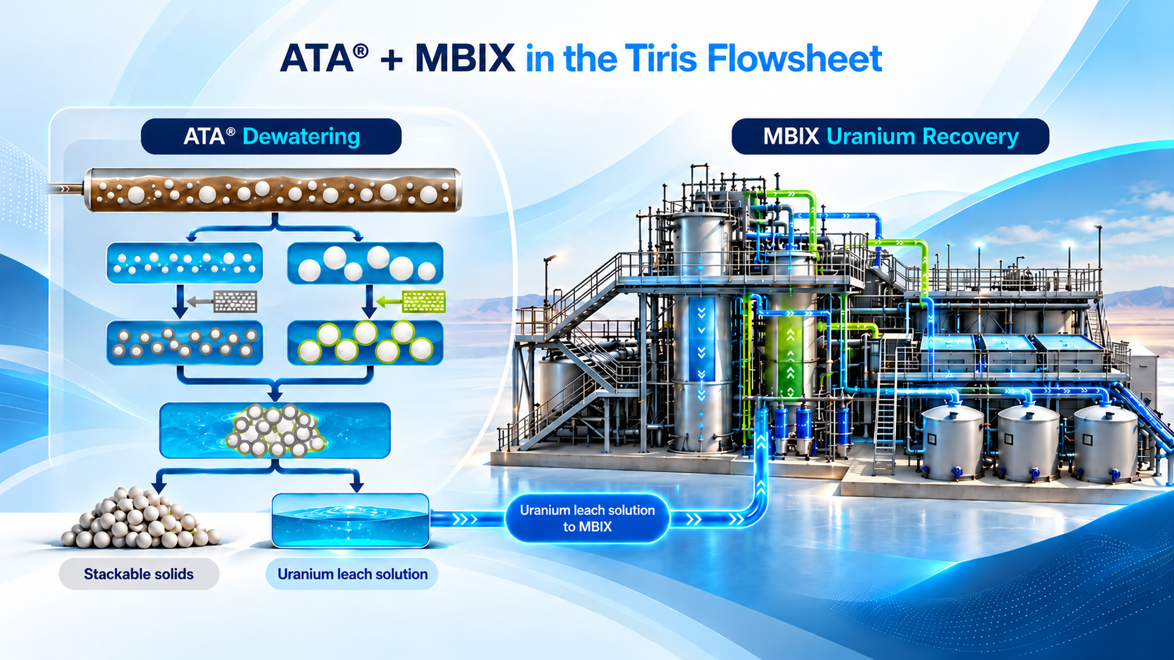 Clean TeQ Water’s ATA® and MBIX Technologies Adopted in Aura Energy’s Tiris Uranium Bankable Feasibility Study