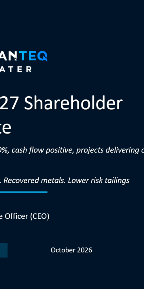 Q1 FY27 Quarterly Investor Webinar